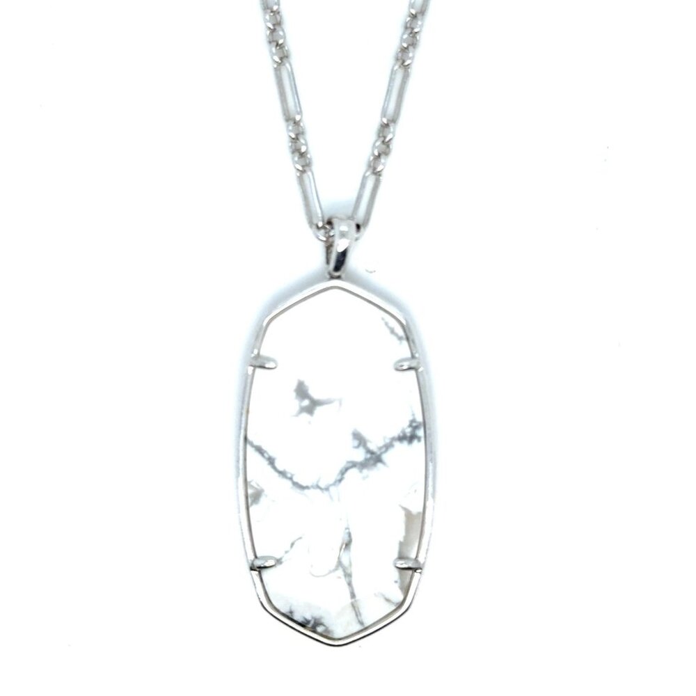 Kendra Scott Reid White Howlite Necklace